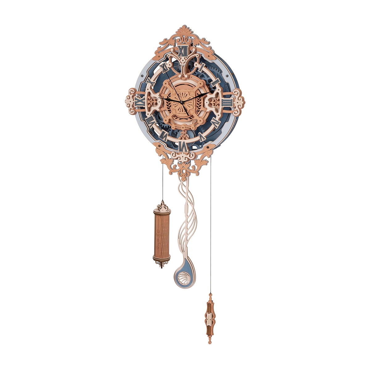 Imagem 0 de Maquete em Madeira Rokr Romantic Notes Wall Clock