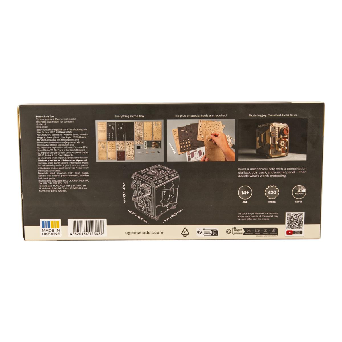 Modelo Ugears Safe também 5