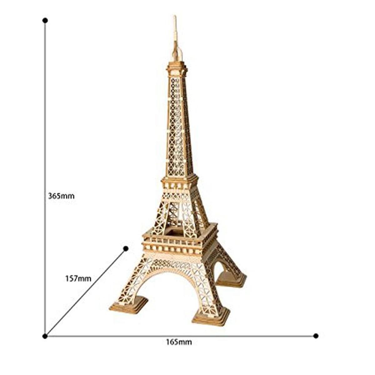 Maqueta De Madera Robotime Eiffel Tower 3