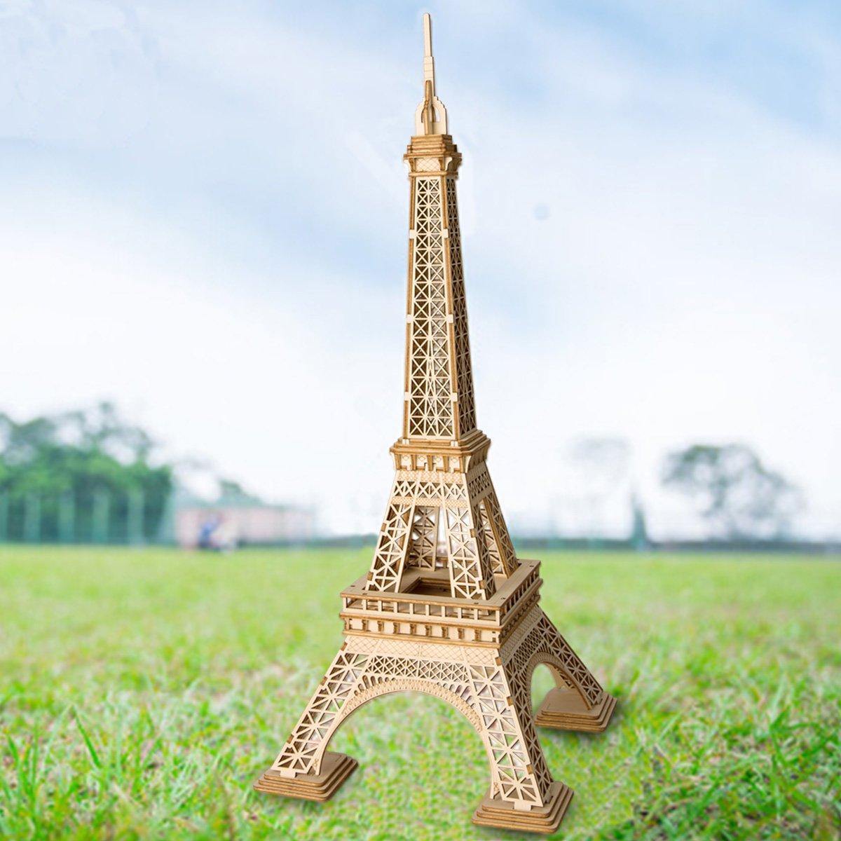 Maqueta De Madera Robotime Eiffel Tower 5