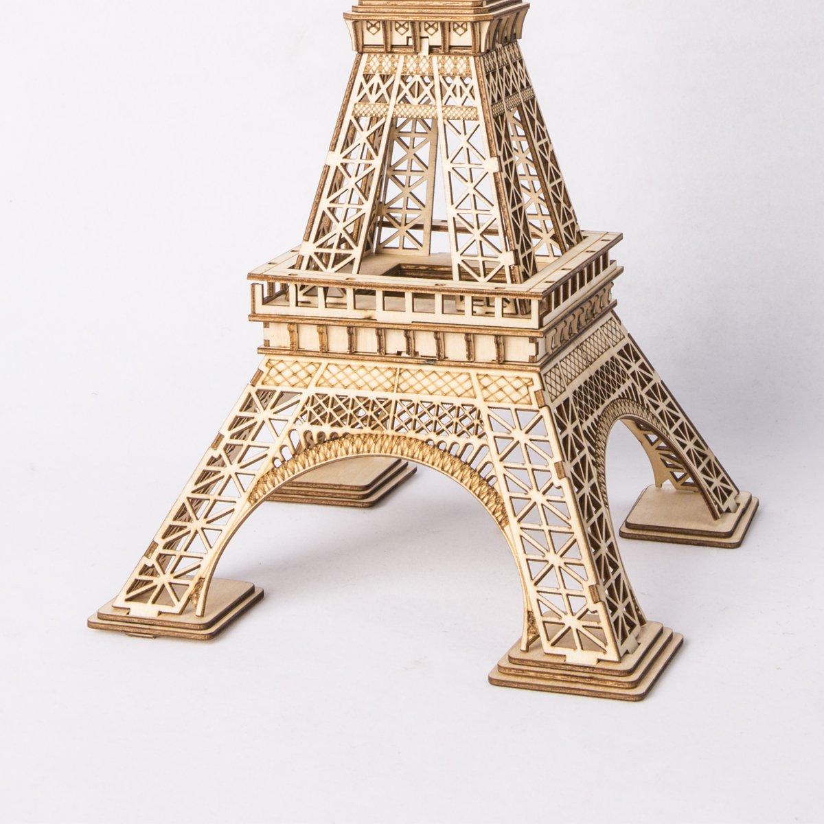 Maqueta De Madera Robotime Eiffel Tower 7