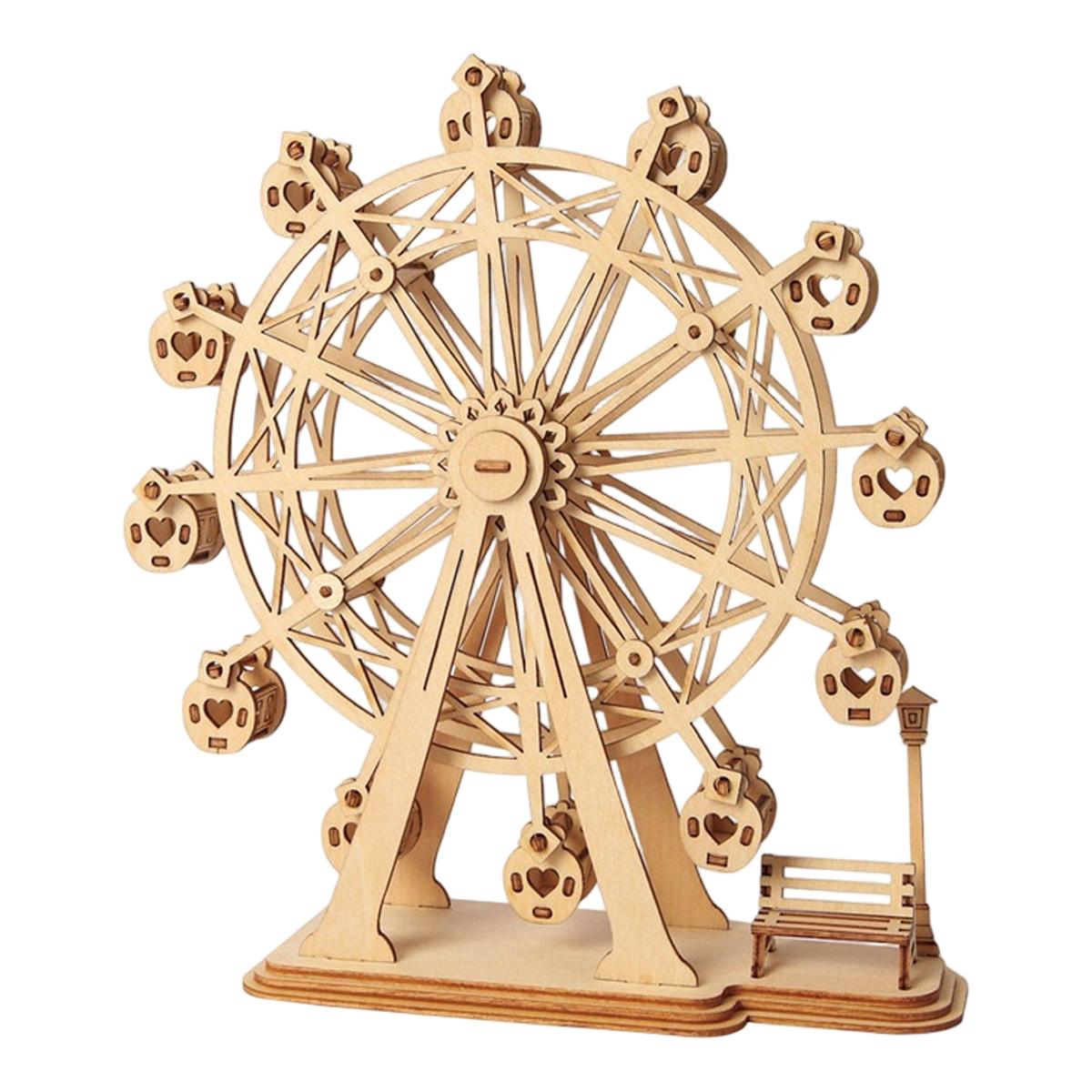 Imagen 0 de Maqueta De Madera Robotime Ferris Wheel