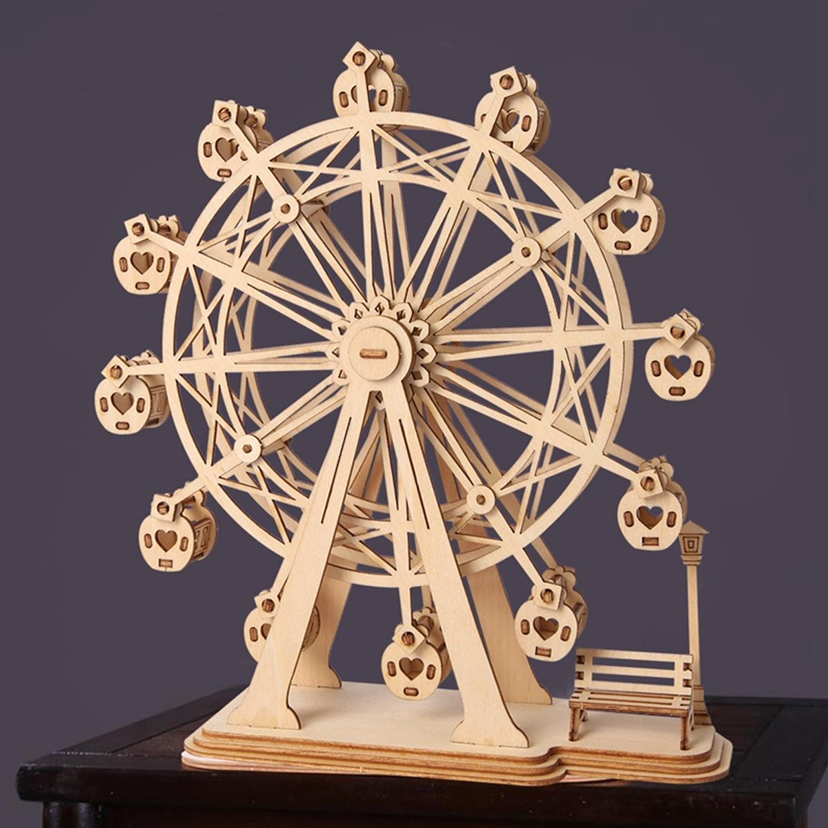 Maqueta De Madera Robotime Ferris Wheel 2