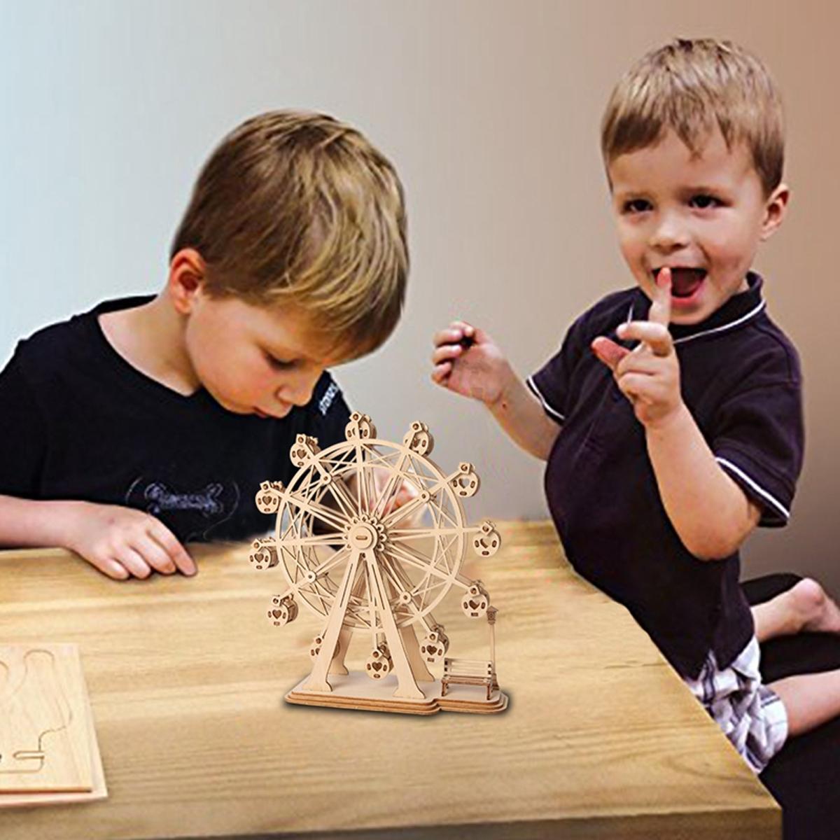 Maqueta De Madera Robotime Ferris Wheel 3