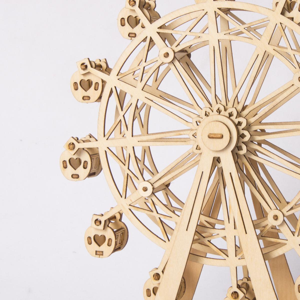 Maqueta De Madera Robotime Ferris Wheel 5