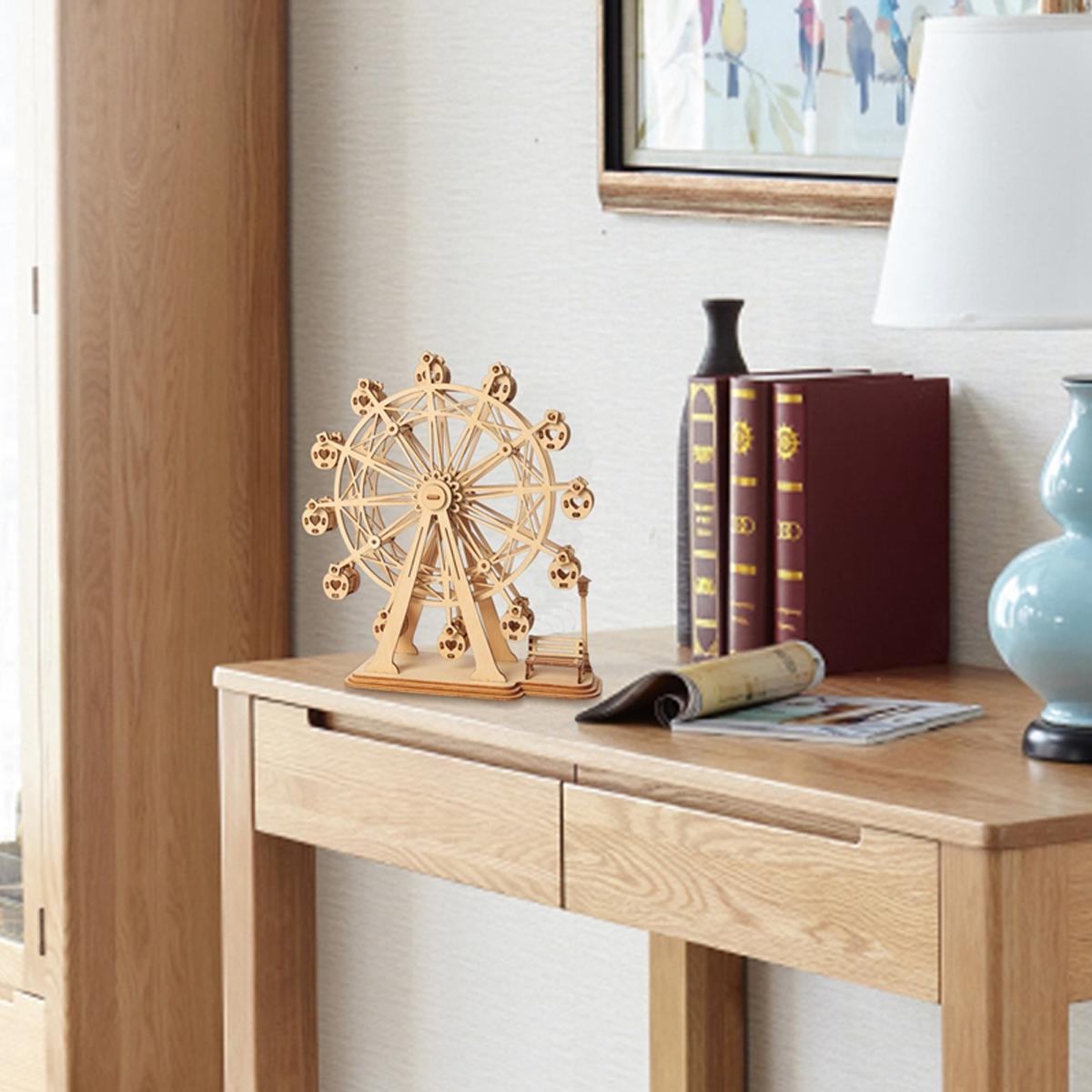 Maqueta De Madera Robotime Ferris Wheel 9