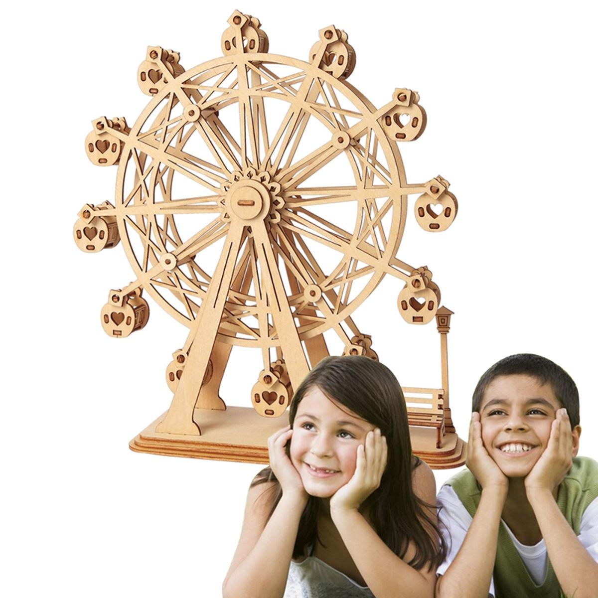 Maqueta De Madera Robotime Ferris Wheel 11