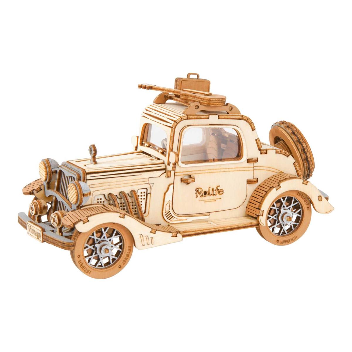 Imagen 4 de Maqueta De Madera Robotime Vintage Car