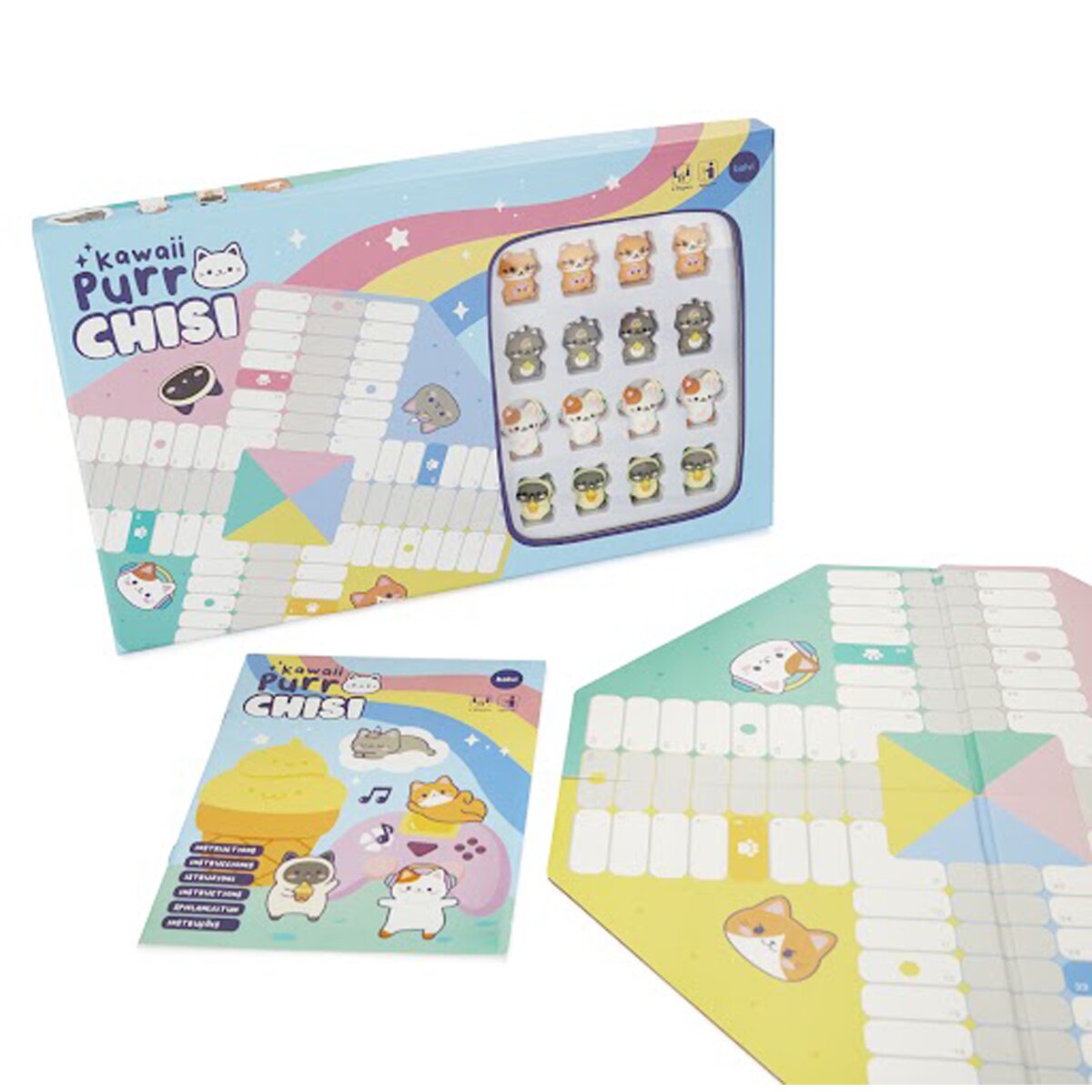 Jogo de mesa Balvi parchís Purrchisi 2