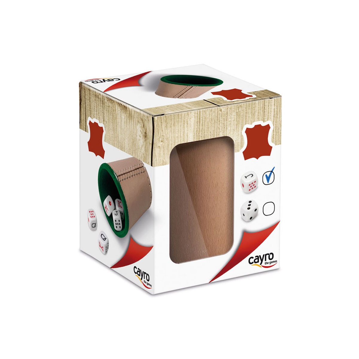 Imagem 0 de Copo Póker Cayro Pele