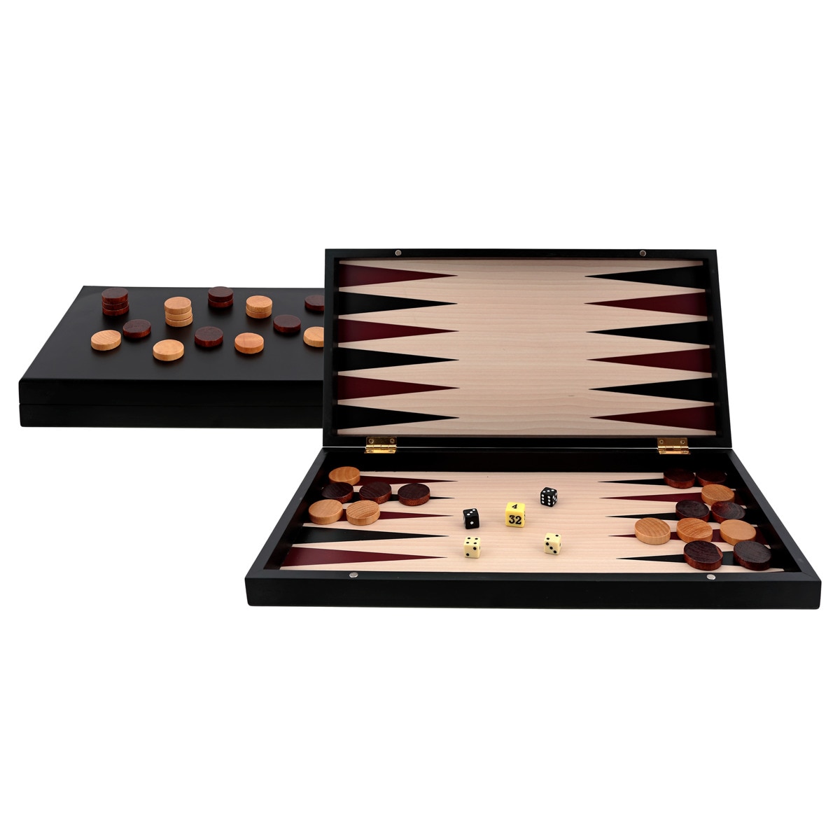 Imagem 0 de Jogo de Tabuleiro Aquamarine Games Backgammon Black