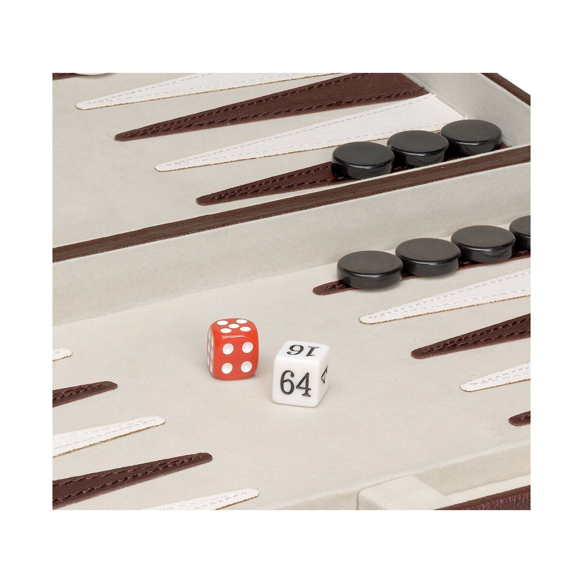 Backgammon Cayro Pele Sintética 3