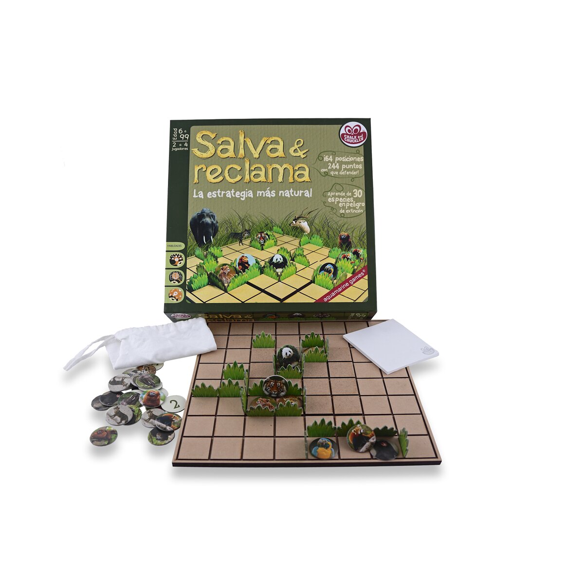 Imagem 0 de Jogo de Tabuleiro Salva e Reclama Chalk and Chuckles