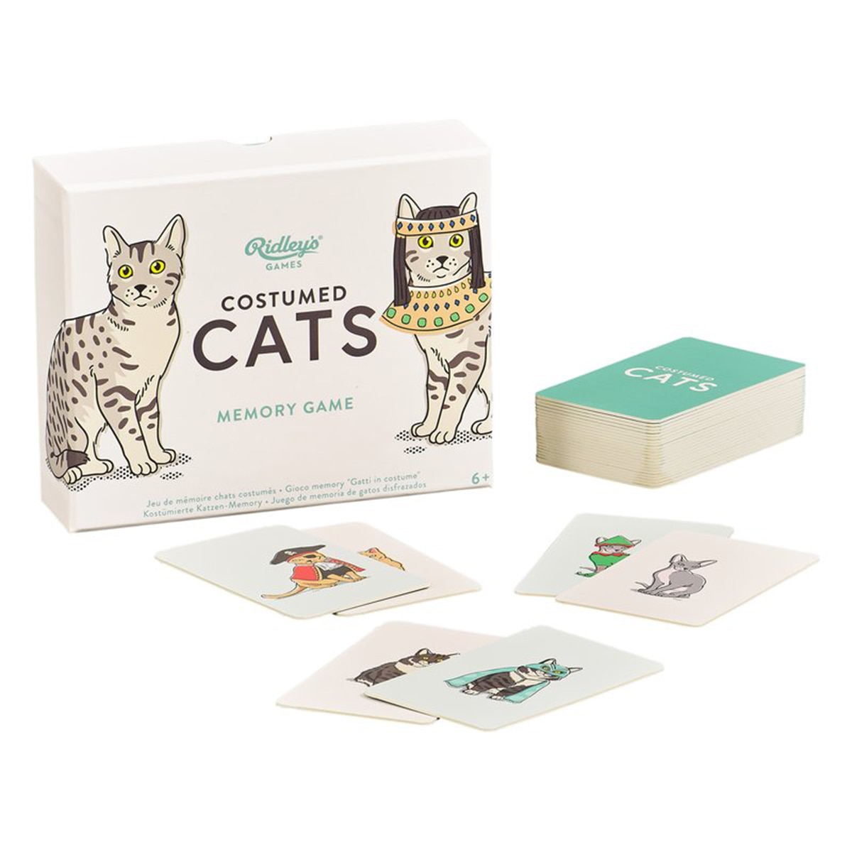 Jogo Memória Gatos Ridley's 1