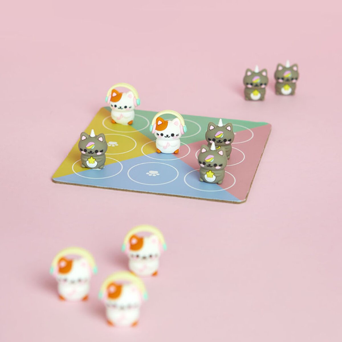 Jogo de mesa Balvi Tic Tac Toe Kawaii 4