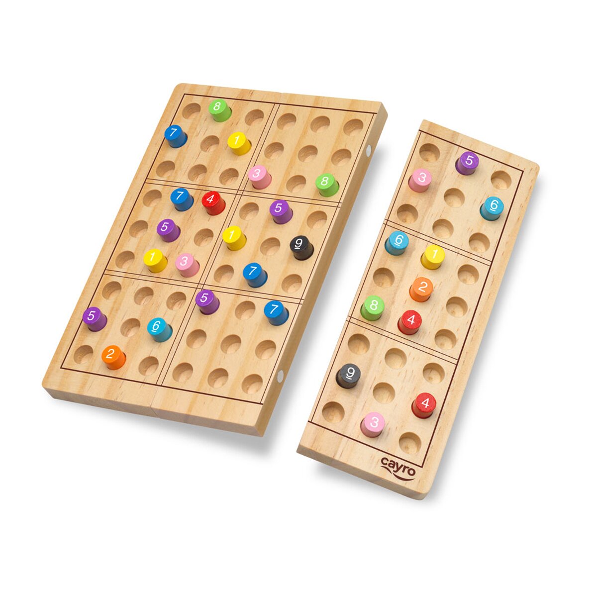 Sudoku Cayro de Madeira com Caixa de Metal 3