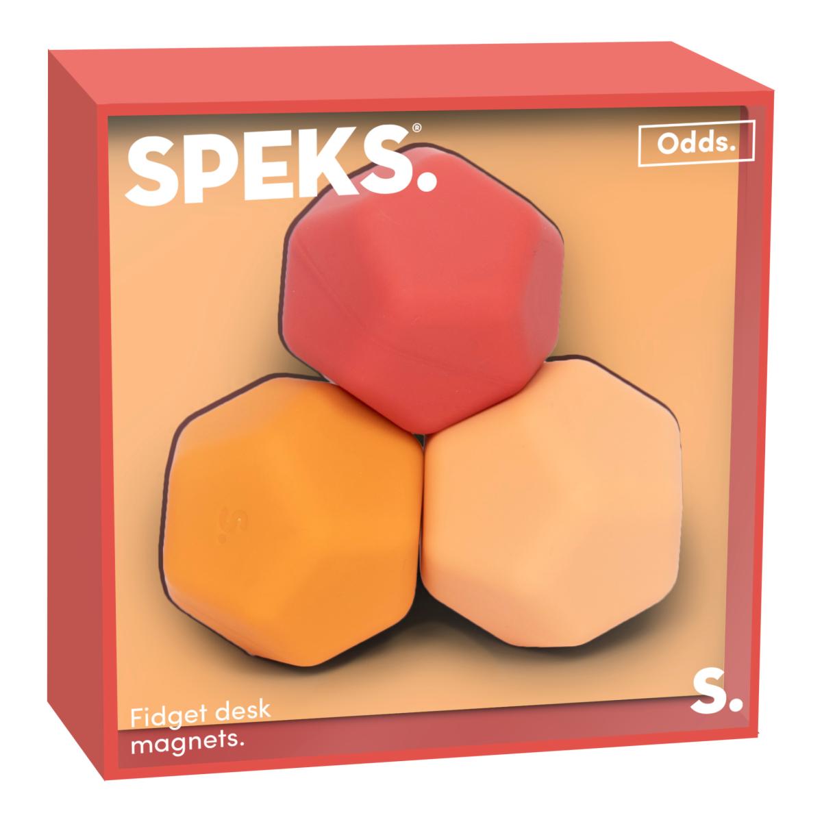 Imagen 6 de Magnéticos Texturizado Antiestrés Speks Naranja