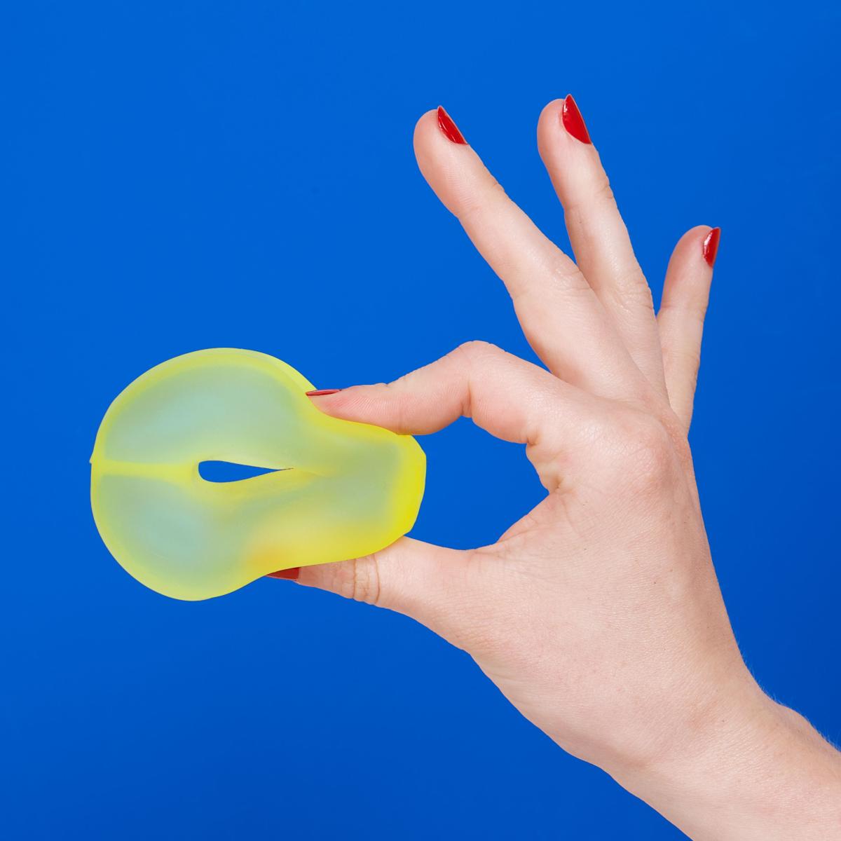 Imagen 2 de Aro Sensorial de Gel Speks Gump Loop Verde Mar