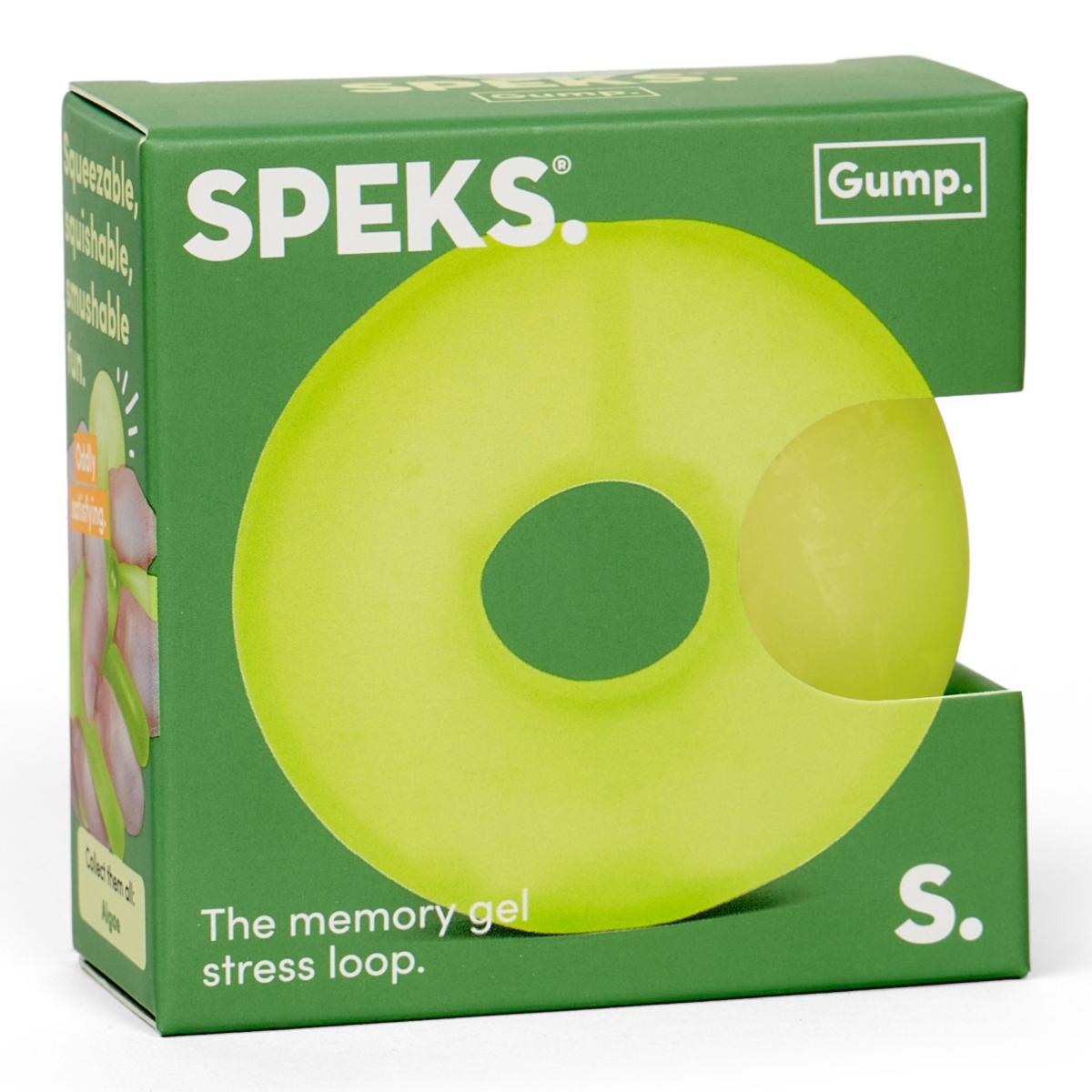 Imagen 5 de Aro Sensorial de Gel Speks Gump Loop Verde Mar