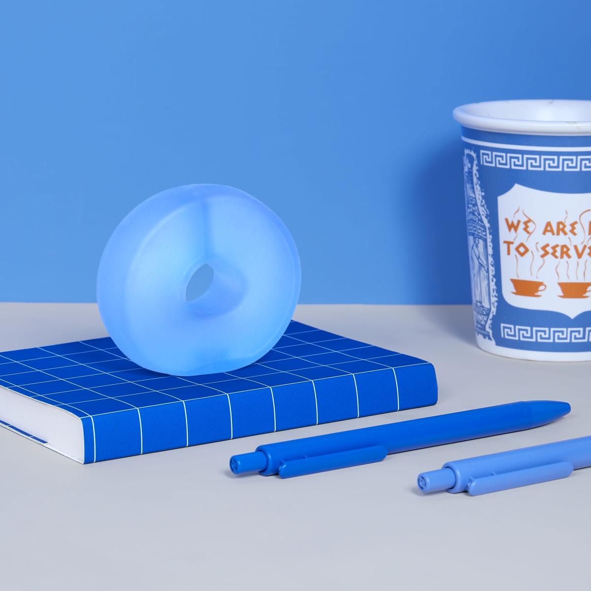 Imagen 2 de Aro Sensorial de Gel Speks Azul Rocío