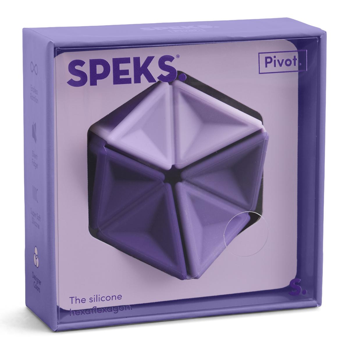 Imagen 1 de Flexágono De Silicona Infinito Speks Violeta