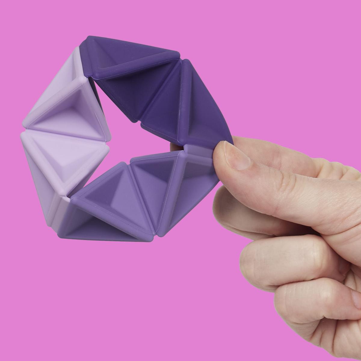 Imagen 3 de Flexágono De Silicona Infinito Speks Violeta