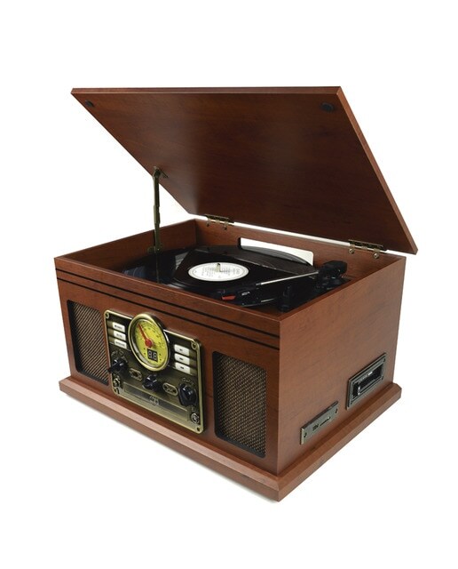 Tocadiscos Inves RCM2250OEM con CD, radio, USB y lector SD