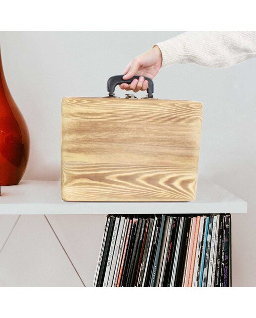 Tocadiscos convertidor Prixton VC400 Bluetooth - Madera Roble Madera Roble-7