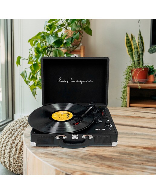 Tocadiscos convertidor Prixton VC400 Bluetooth Negro-6