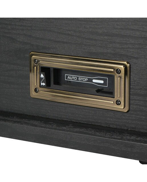 Gira-discos Prixton Century Bluetooth Preto / Castanho-8