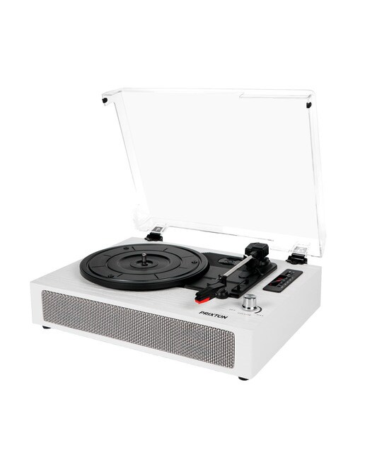Gira-discos Prixton Studio Deluxe Branco / Preto-3