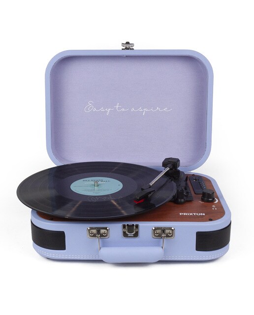 Imagen 0 de Tocadiscos Bluetooth convertidor Prixton VC600