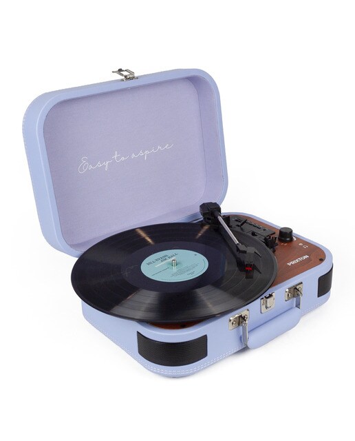 Tocadiscos Bluetooth convertidor Prixton VC600 Lila-2