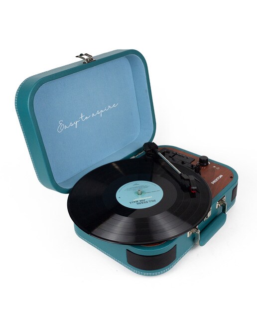Tocadiscos Bluetooth convertidor Prixton VC600 - Azul Azul-3