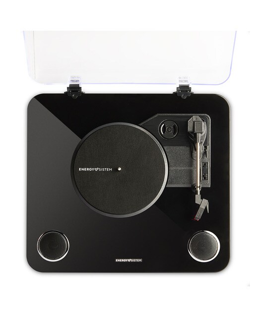 Tocadiscos Energy Sistem BlackSpin 10W, Bluetooth Negro-5