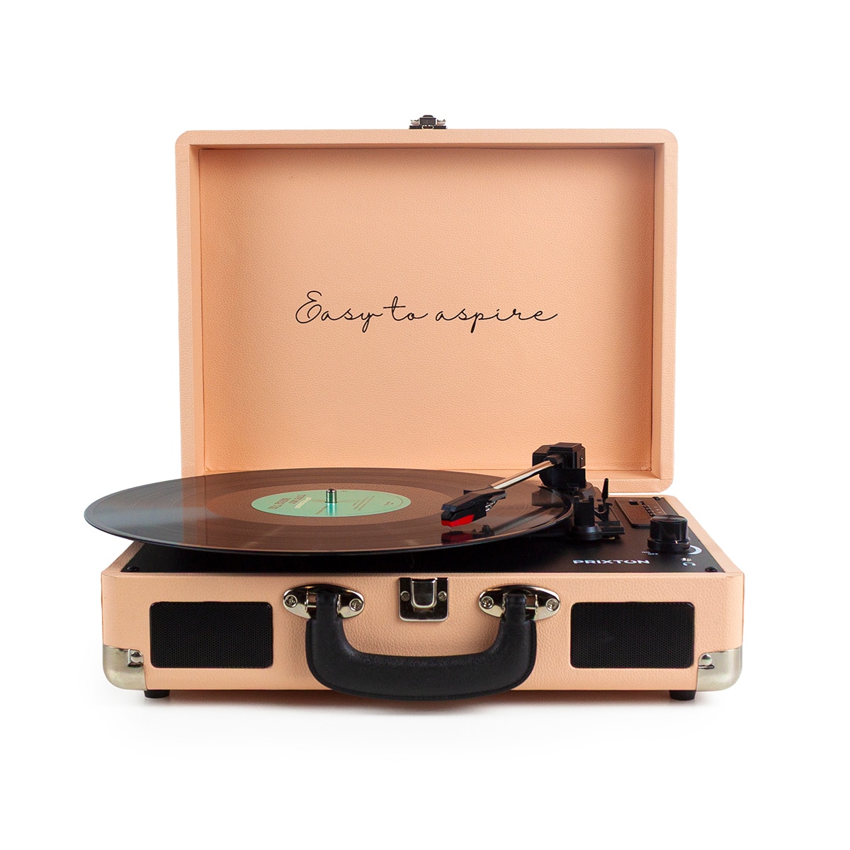Tocadiscos convertidor Prixton VC400 Bluetooth Peach-3