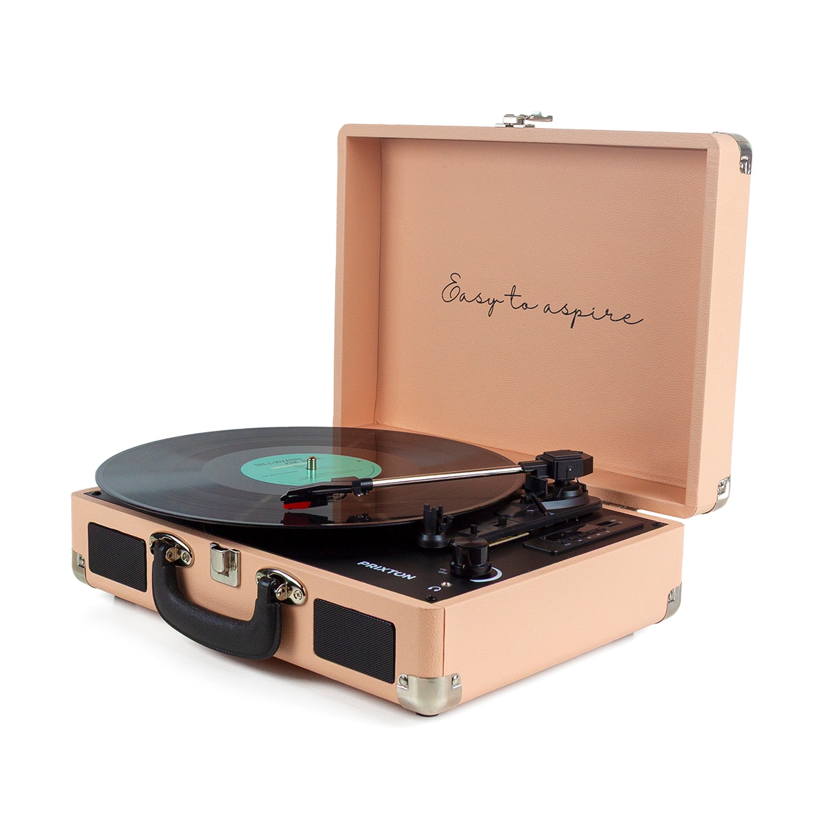 Tocadiscos convertidor Prixton VC400 Bluetooth Peach-4