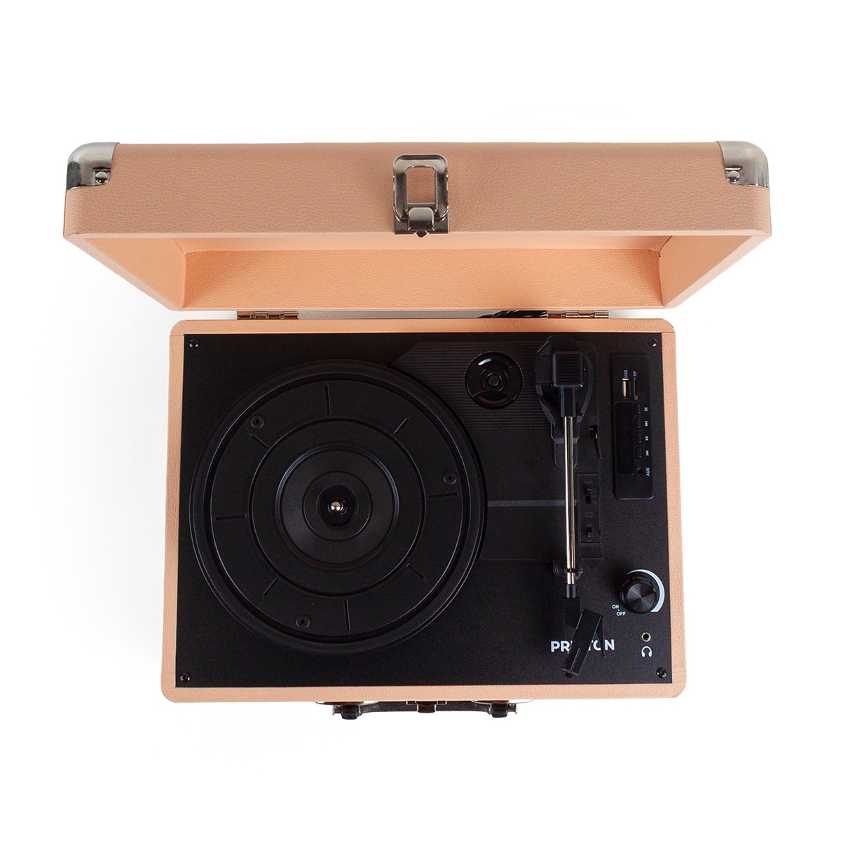 Tocadiscos convertidor Prixton VC400 Bluetooth Peach-7