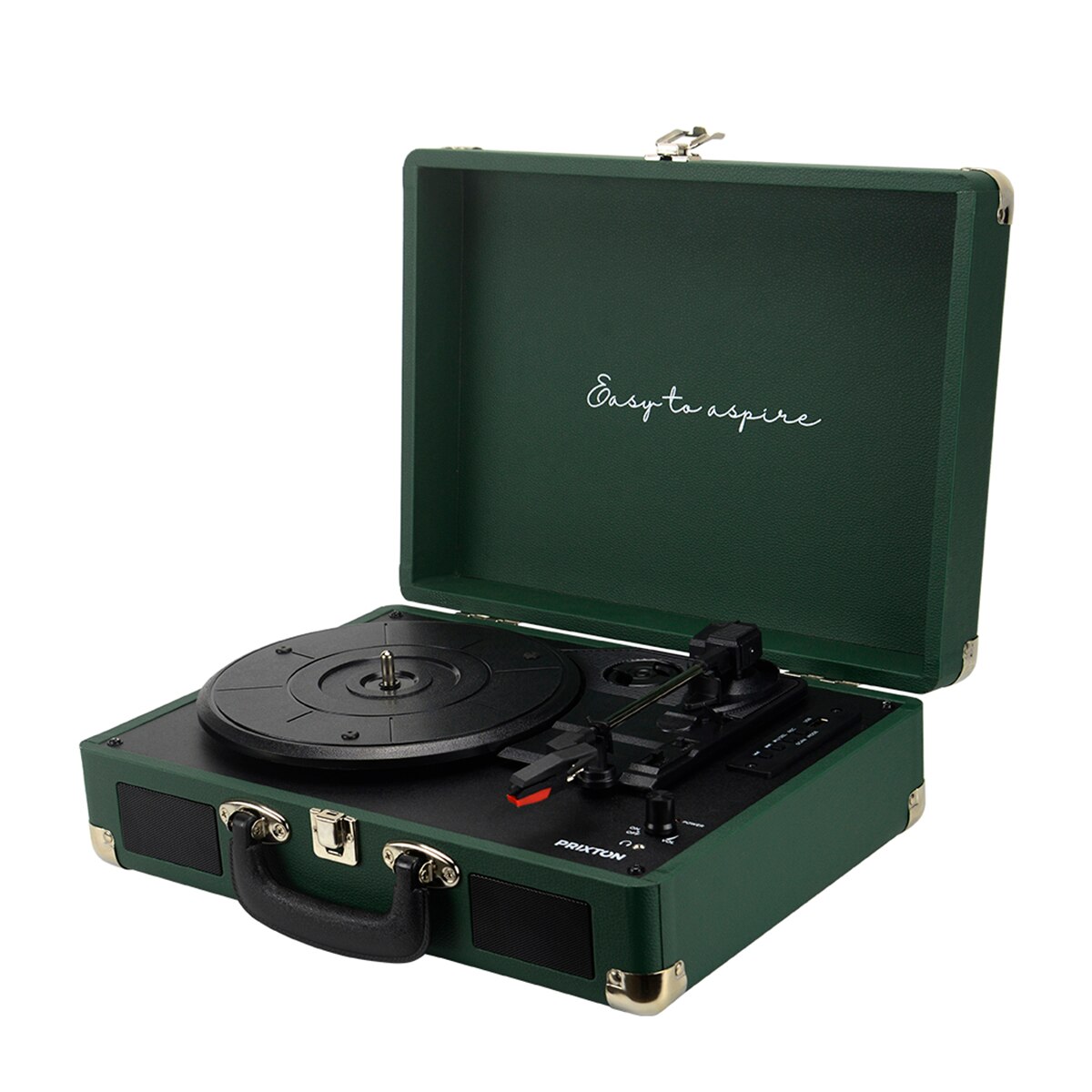 Tocadiscos convertidor Prixton VC400 Bluetooth - Verde oscuro Verde oscuro-4