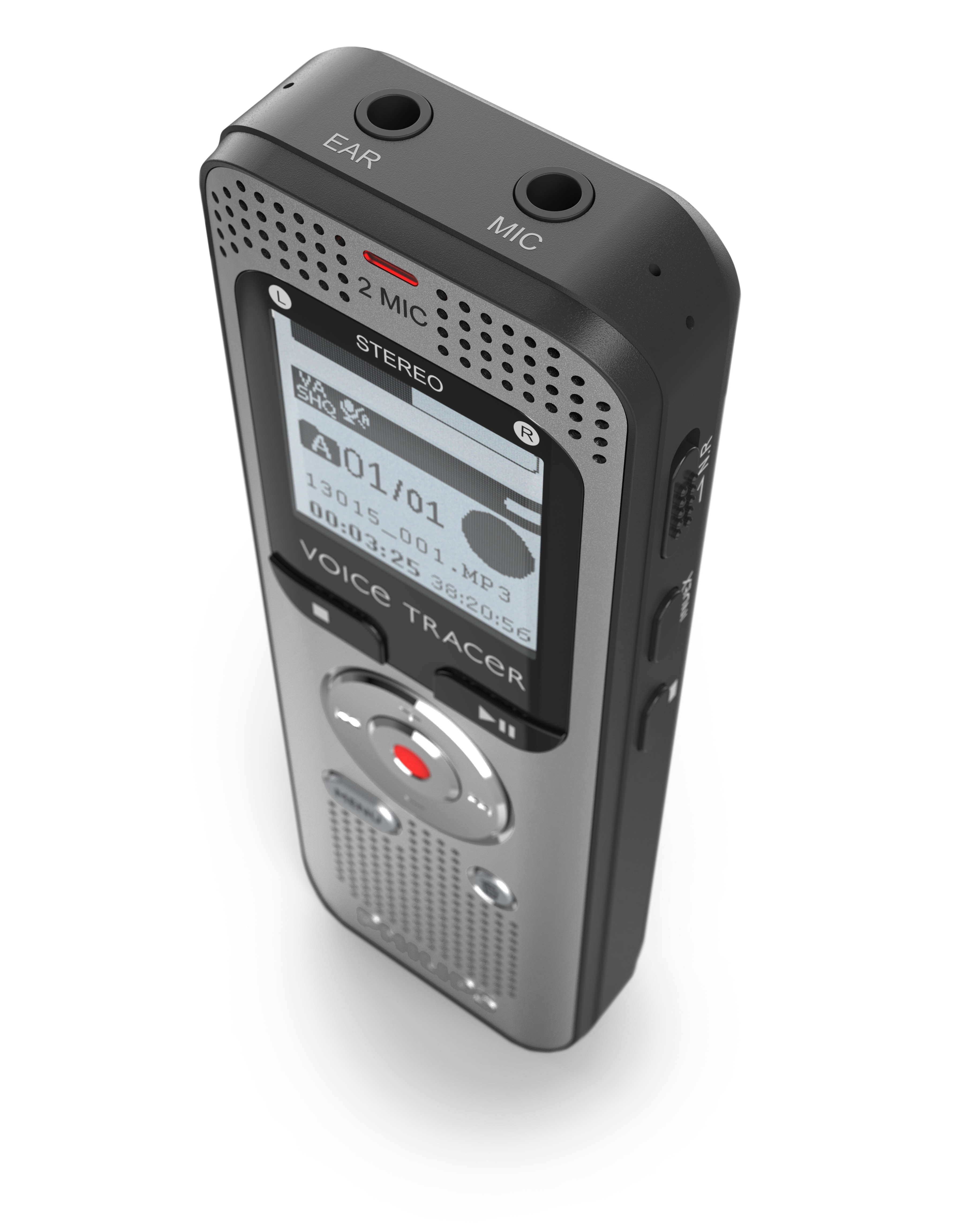 Grabadora de audio Philips VoiceTracer DVT2015 Plata-3