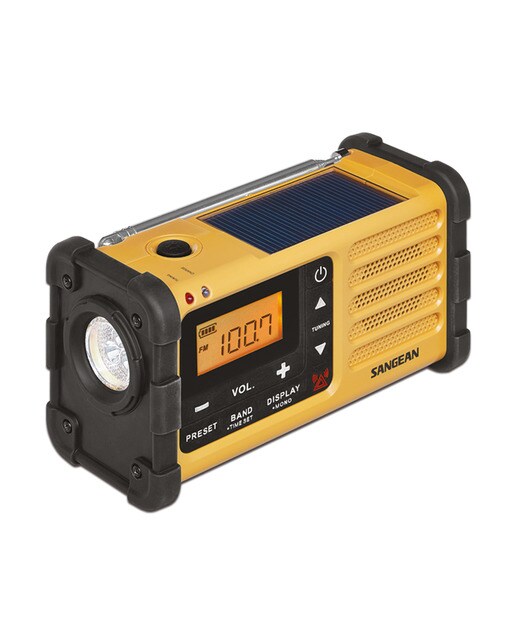 Rádio de Emergência Sangean MMR88 - Amarelo Amarelo-2
