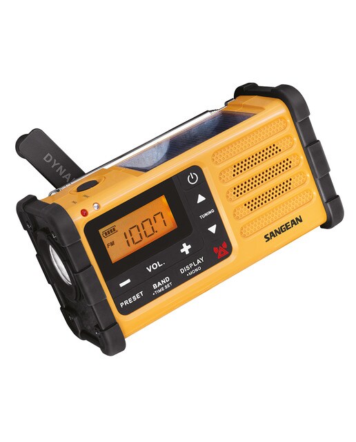 Rádio de Emergência Sangean MMR88 - Amarelo Amarelo-4