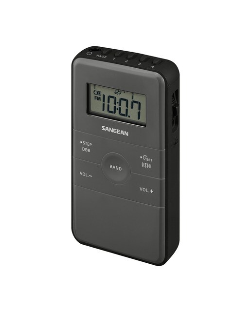 Imagen 0 de Radio de bolsillo Sangean Pocket 140 Gris