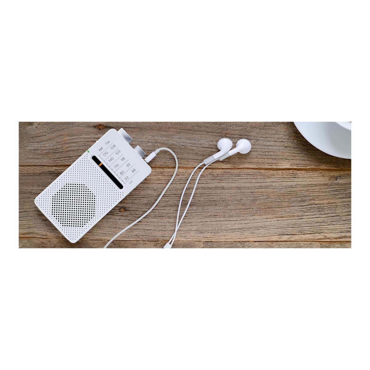 Rádio de Bolso Sangean SR-36 AM/FM - Branco Branco-4