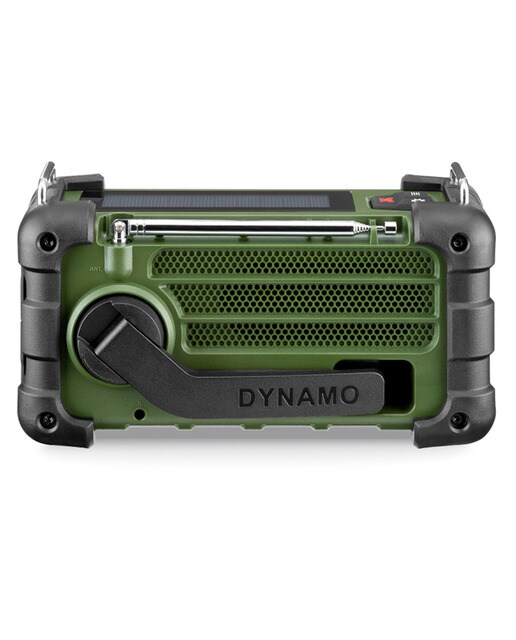 Radio de Emergencia Recargable Sangean MMR99 Forest Green Verde-3