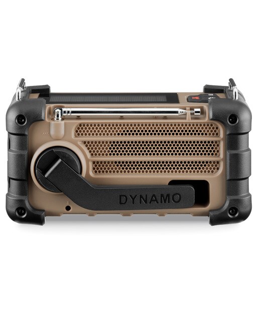 Radio de Emergencia Recargable Sangean MMR99 Desert Tan - Naranja / Beige Naranja / Beige-3