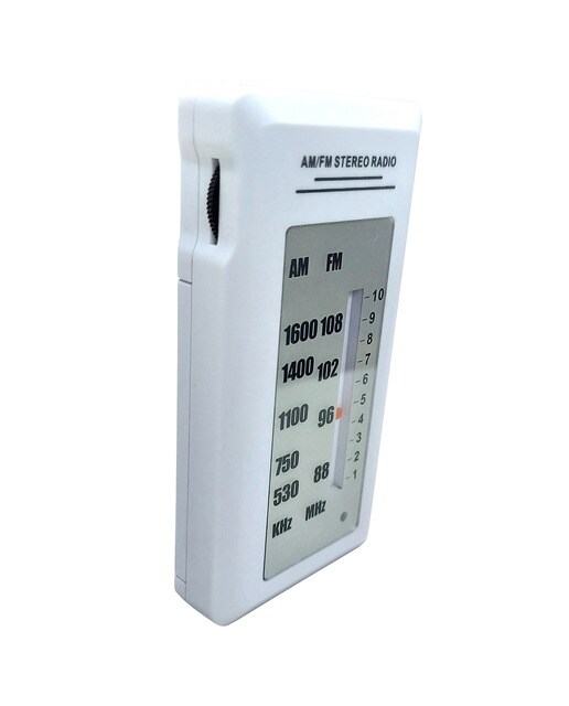 Imagen 0 de Radio de bolsillo Inves KW-AS-021, AM/FM, blanco