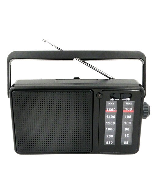 Radio portátil Inves RP--015B, AM/FM, negro Negro-1