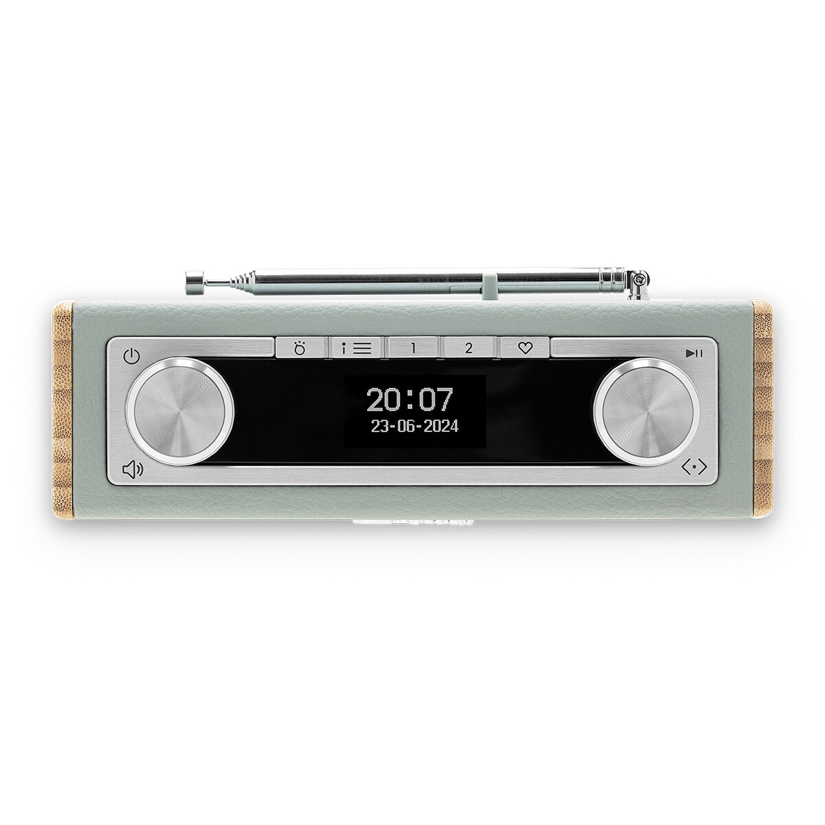 Radio portátil Roberts Rambler Uno, Bluetooth, DAB+/DAB y FM Azul pastel-4