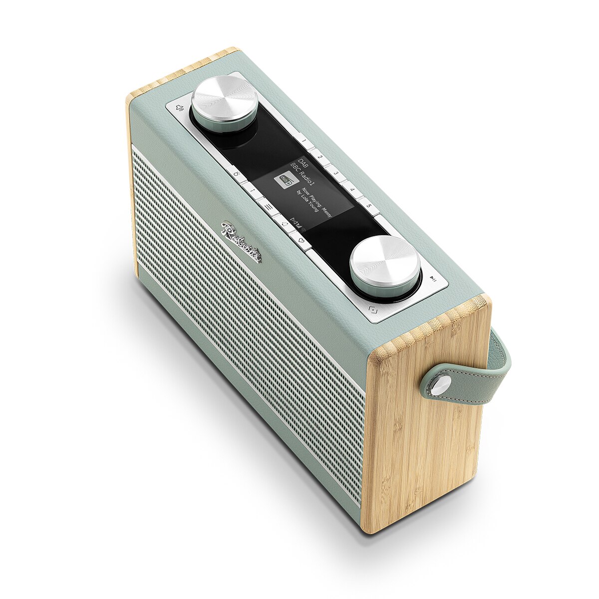 Radio portátil Roberts Rambler Max, FM, DAB+, Internet Azul pastel-3